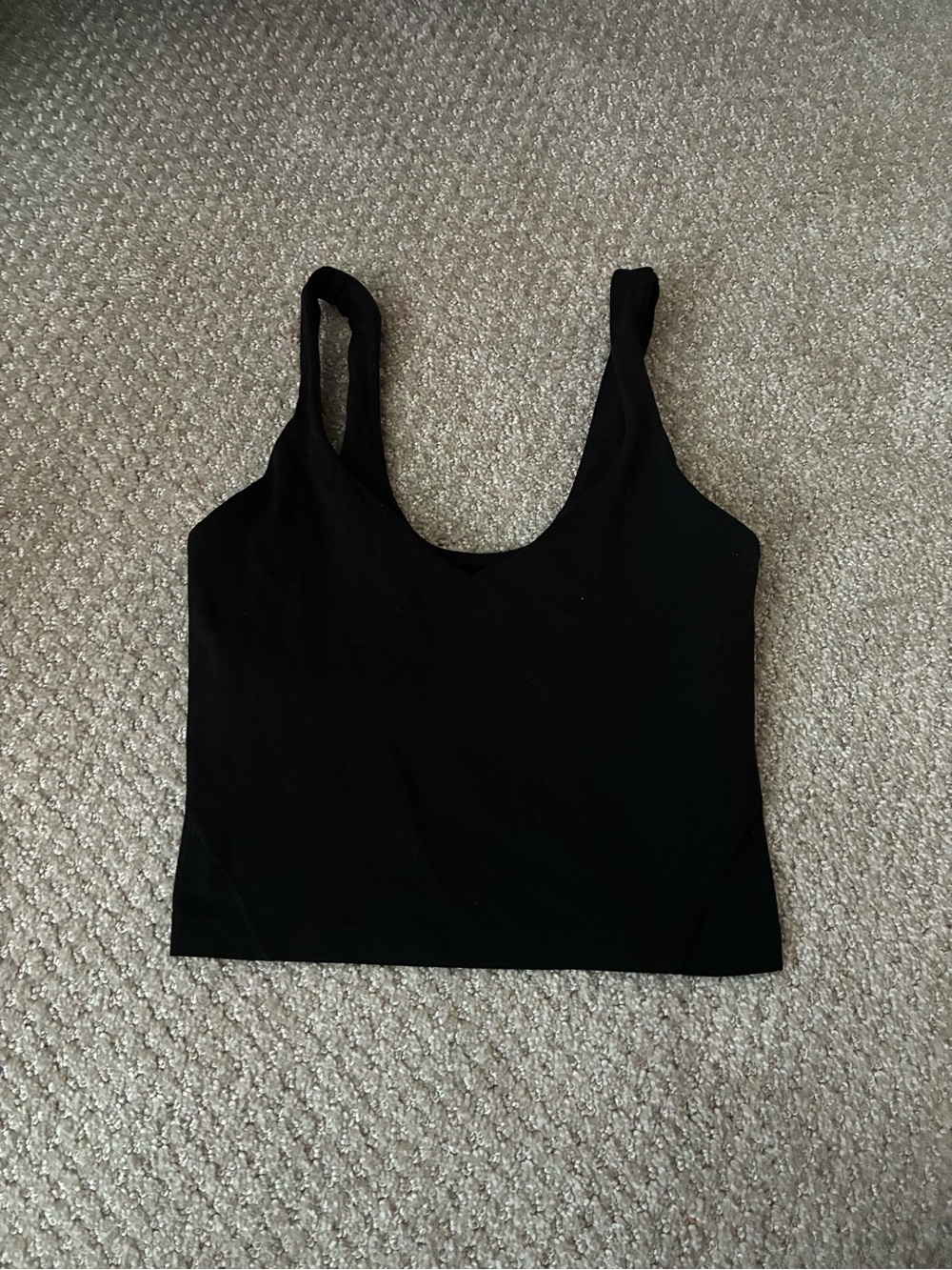 lululemon athletica Black Tank Top